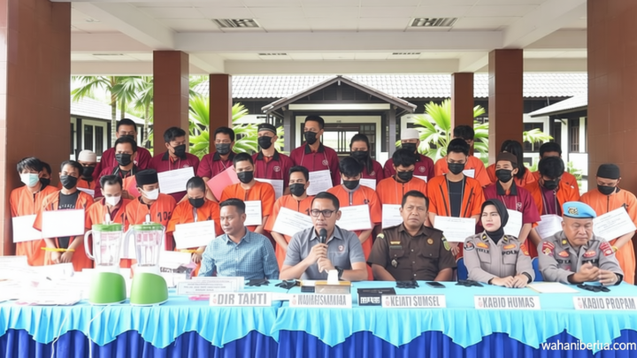 Visit Agenda: Polda Sumsel Musnahkan Narkoba Senilai Rp 2,2 Miliar, Selamatkan 34 Ribu Jiwa