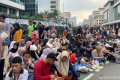 What Happened During: Warga Mulai Padati Bundaran HI Jelang Puncak Perayaan HUT Ke-499 Jakarta