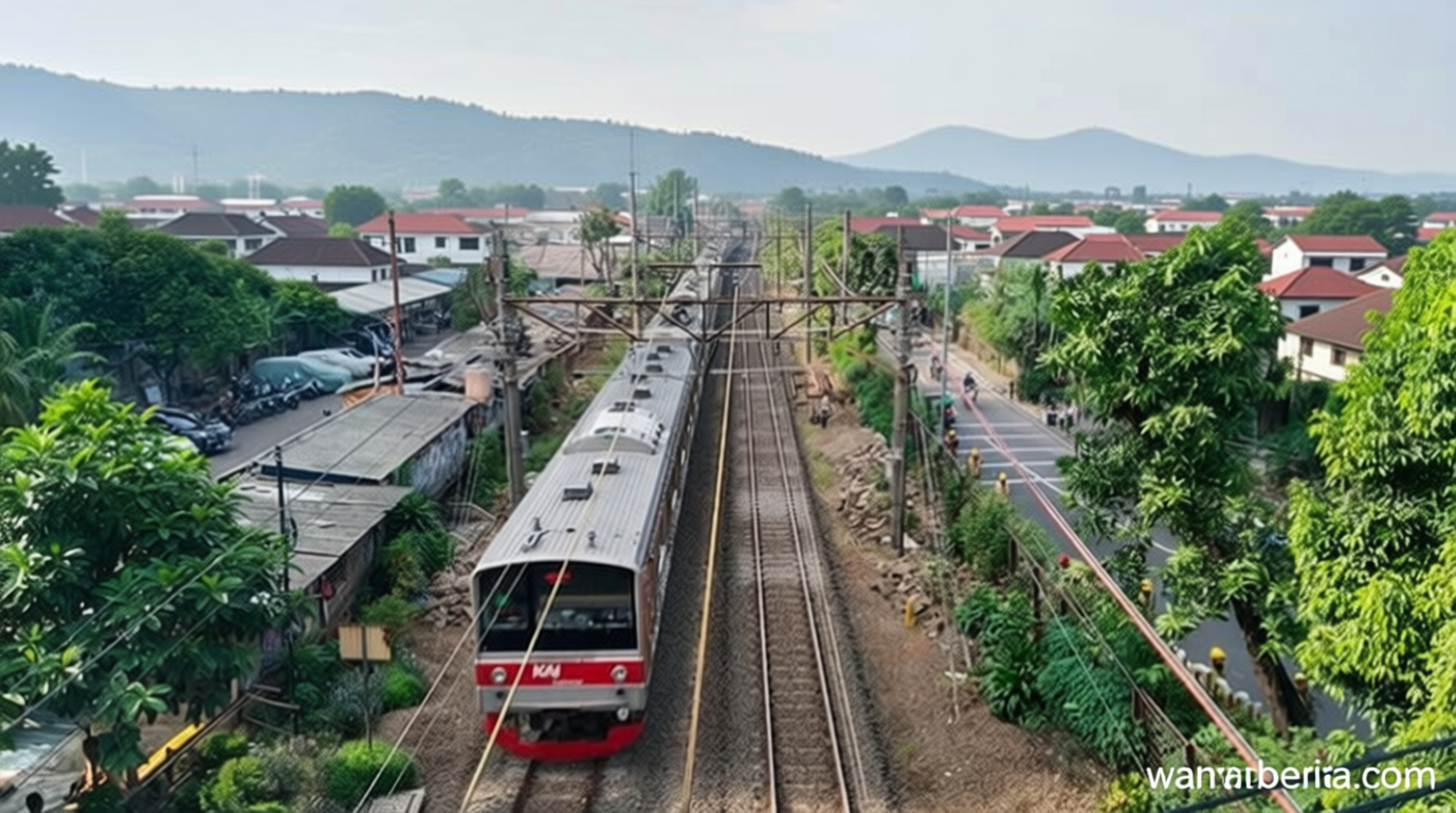 Imbas Kebakaran di Pemukiman Tanah Abang – 5 Perjalanan KRL Sempat Terlambat