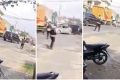 Mobil Pengedar Narkoba di Lampung Tabrak Barikade Polisi – Kapolsek Terpental
