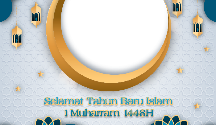 25+ Ucapan dan Twibbon Tahun Baru Islam 1 Muharam 1448 Hijriah