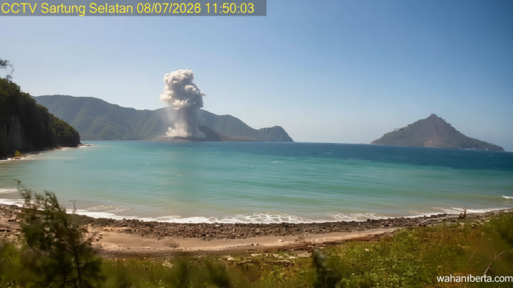 BMKG Terus Pantau Aktivitas Muka Air Laut Saat Erupsi Gunung Anak Krakatau