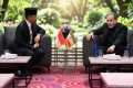 Key Discussion: Menlu RI Bertemu Menlu Iran Saat Hadiri Upacara Pemakaman Ali Khamenei