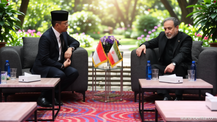 Key Discussion: Menlu RI Bertemu Menlu Iran Saat Hadiri Upacara Pemakaman Ali Khamenei