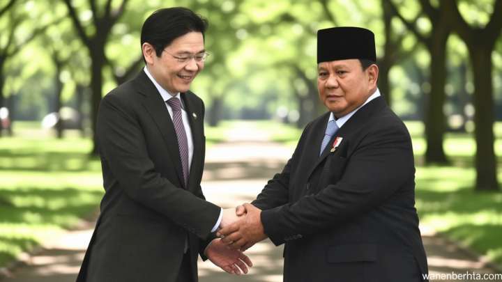 Meeting Results: RI dan Singapura Sepakati 26 Kerja Sama, Prabowo: Capaian Konkret