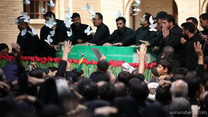 Key Strategy: Petinggi Hizbullah dan Hamas Hadiri Pemakaman Khamenei