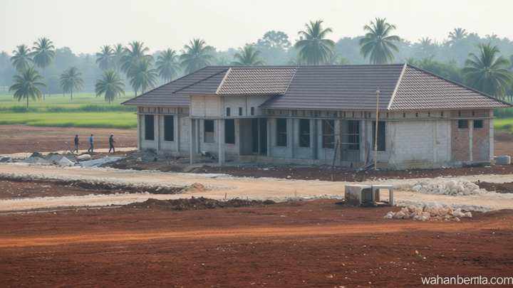 Eks Lahan Terbuka Tanah Merah Depok Disulap Jadi Markas TNI