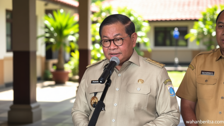 Pramono Bentuk Tim Investigasi Cek Konstruksi Gedung Sekolah di Jakarta