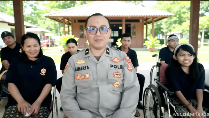 Solving Problems: Cerita Ipda Kadek Sumerta Jadi Polisi Pelindung Kaum Disabilitas di Gianyar