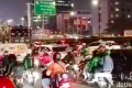 Historic Moment: Macet Mengular ke Jalan Gatsu Arah Kuningan Imbas JPO Tendean Dibongkar
