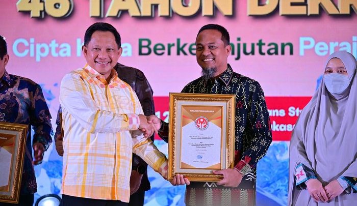 Visit Agenda: Mendagri Apresiasi Sulsel Sukses Jadi Tuan Rumah Syukuran Dekranas-HKG PKK