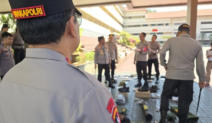 Wakapolri-Kalemdiklat Cek Kaporlap Cabhatar Akpol, Tekankan Kualitas dan Fungsi
