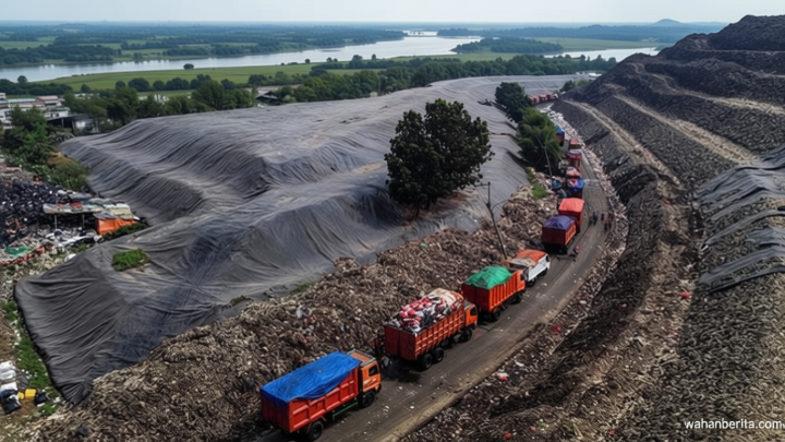 Open Dumping Dihentikan, TPST Bantargebang Beralih ke Controlled Landfill