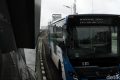 Bus TransJ Jalur Langit Mogok di Ciledug Bikin Macet, Penumpang Jalan Kaki