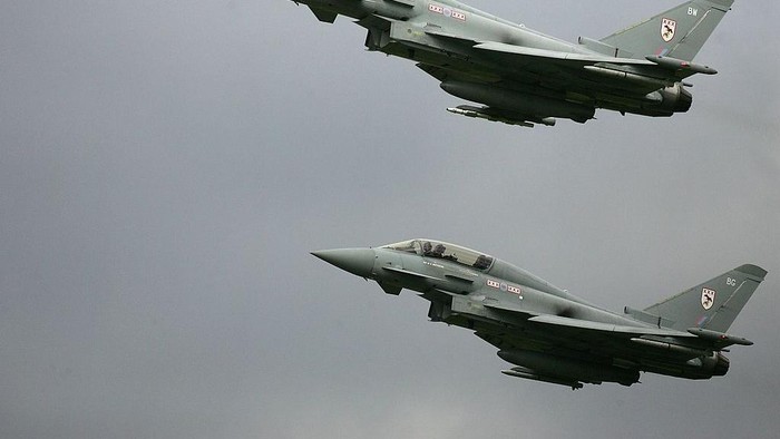 Tegang! Jet Tempur NATO Tembak Jatuh Drone di Latvia