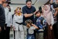 Depan Seskab Teddy, Siswa SR Bacakan Puisi ‘Dari Jalanan Menuju Harapan’