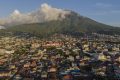 Melihat Padatnya Permukiman Kota Ternate dari Udara