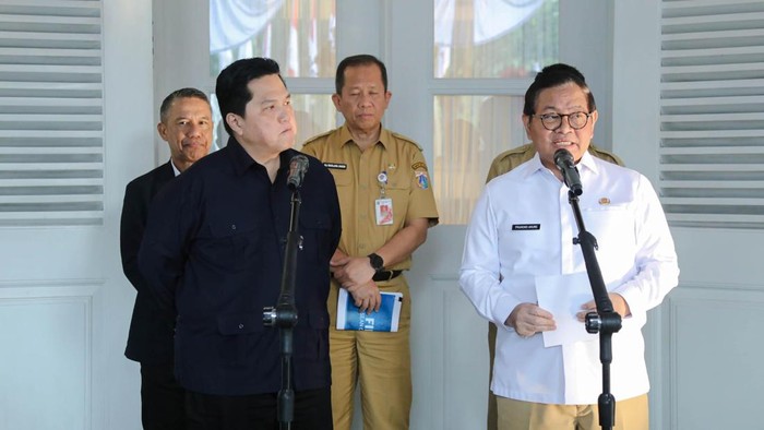 Erick Thohir Temui Pramono, Bahas Venue FIFA ASEAN Cup di Jakarta