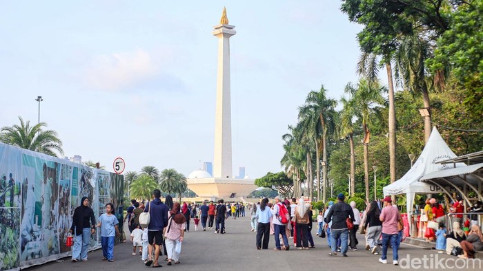 Catat! Ini 21 Kantong Parkir Sekitar Monas saat Perayaan HUT ke-81 RI