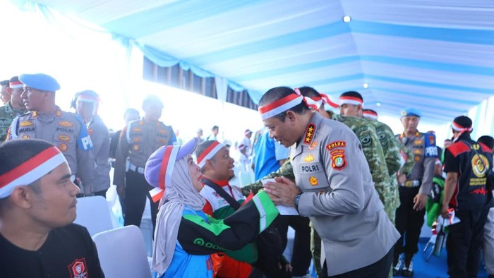 Polda Metro-Kodam Jaya Gelar Bakti Kesehatan di Monas, Layani 1.876 Warga