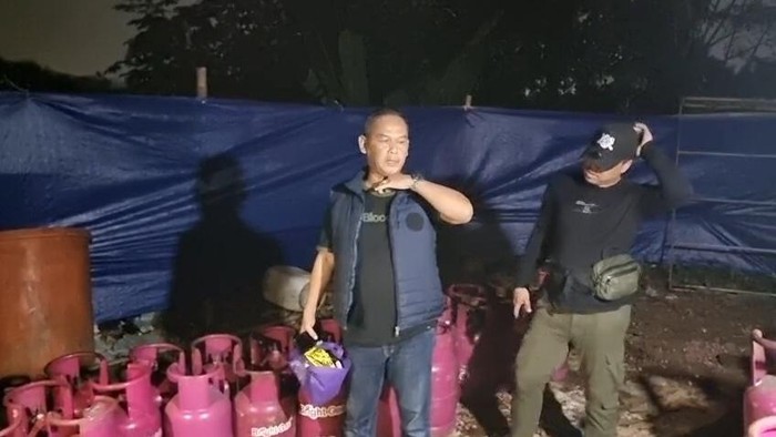 Gudang Gas Oplosan di Bogor Digerebek, 3 Pelaku Kabur Panjat Tembok