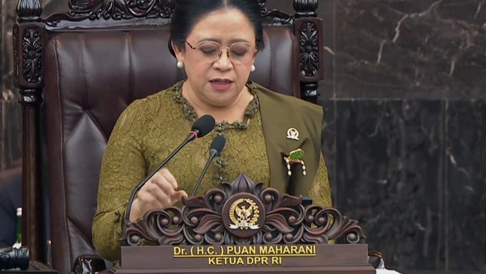 Puan Pimpin Rapat Paripurna di Depan Prabowo, 463 Anggota DPR Hadir