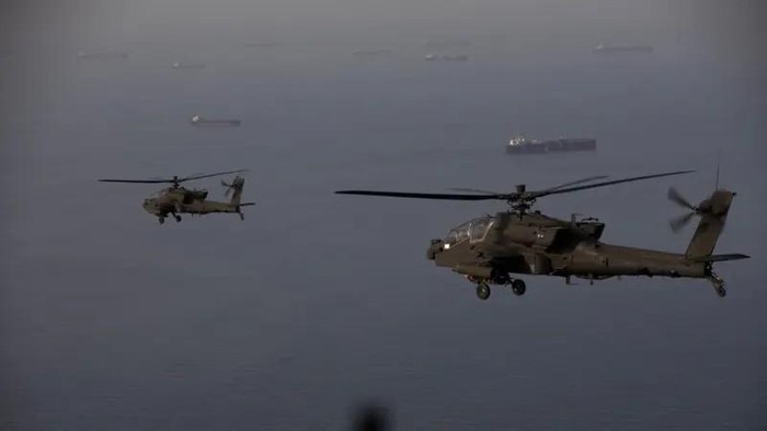 Helikopter Apache AS Jatuh di Texas, 2 Tentara Tewas